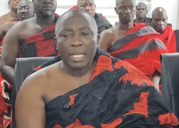 Gyasehene of the Apinto Divisional Council, Dr. Nana Adarkwa Bediako III