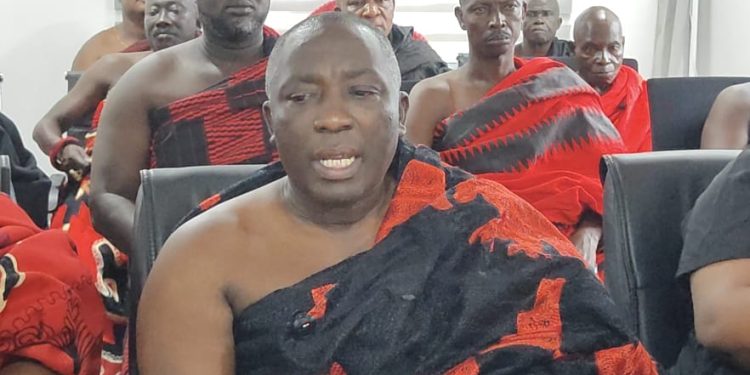 Gyasehene of the Apinto Divisional Council, Dr. Nana Adarkwa Bediako III