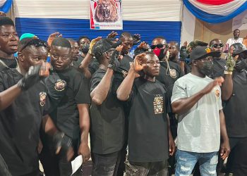 Some members of the Lions of NPP security group