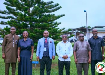 Administrator of Ghana Medical Trust Fund, Adjoa Obuobia Opoku-Darko [Second from left]
