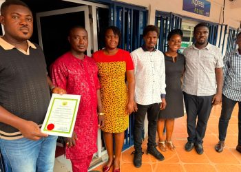 Officials of Danpa Adanfo Co-operative Block Producers’ Society Limited