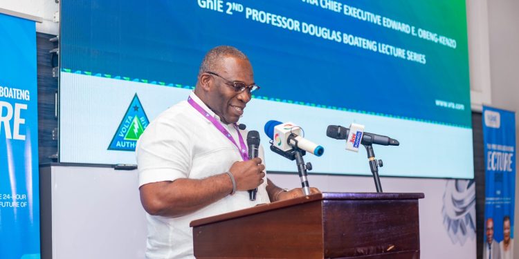 VRA Boss, Ing Edward Ekow Obeng-Kenzo delivering the Keynote Address