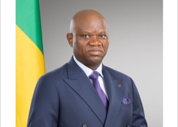 President of the Gabonese Republic, Brice Clotaire Oligui Nguema,