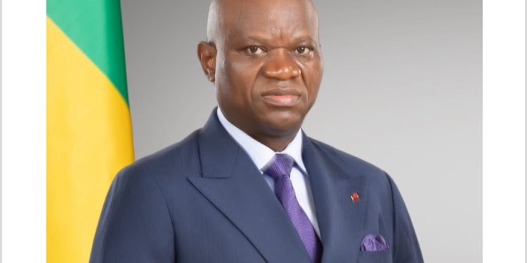 President of the Gabonese Republic, Brice Clotaire Oligui Nguema,