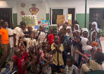 Some of the children at the Rahma Orphanage